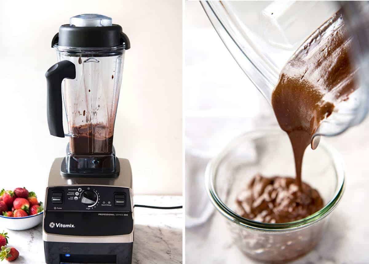 Homemade Nutella - Hazelnuts, cocoa, confectionary sugar, vanilla and oil is all you need to make Nutella at home. Better than store bought! recipetineats.com