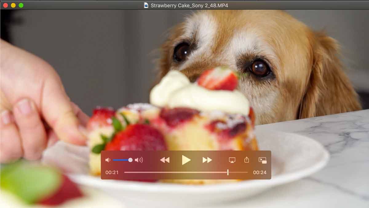 Dozer strawberry cake