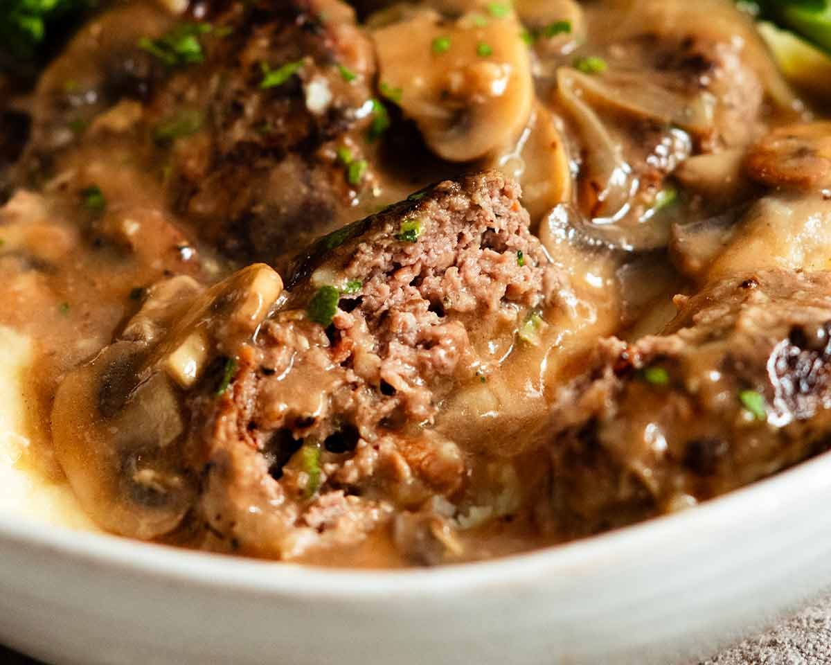 Smothered Rissoles