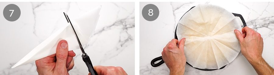 Pommes Anna How to make Cartouche